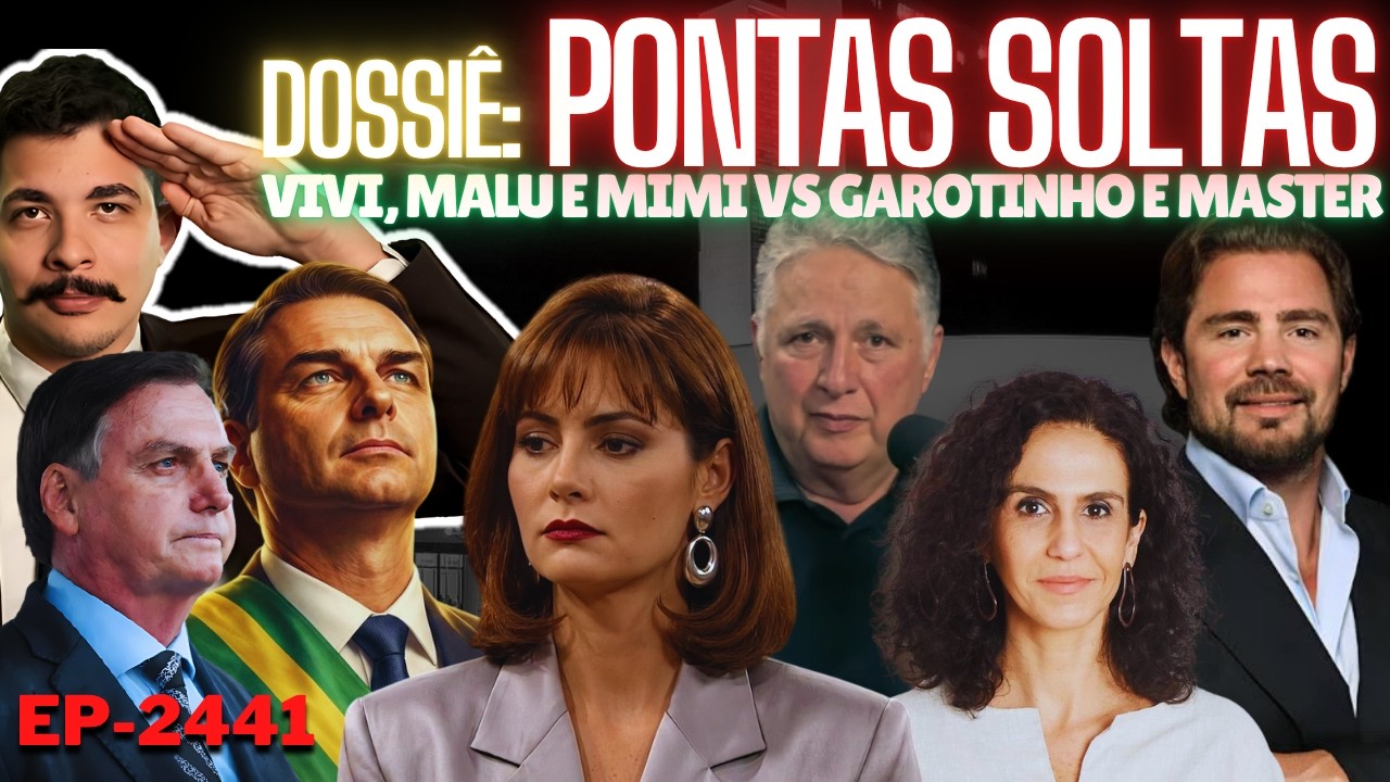 Dossiê: PONTAS SOLTAS - Vivi, Malu e Mimi VS Garotinho e Master. Elas PRECISAM se EXPLICAR.