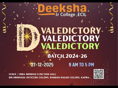 Deeksha Junior College KPHB Hyderabad Video 1