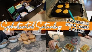 3 FALL BREAKFAST IDEAS + WEEKEND CLEANING MOTIVATION // Fall 2024 Get It All Done