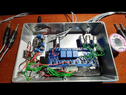 NEW DIY WIRELESS Looper pedal. Revising my old wireless pedalboard.