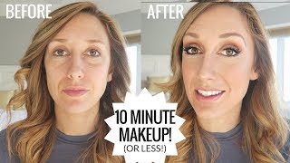 10 Minute makeup routine | How I do my makeup, every day!
