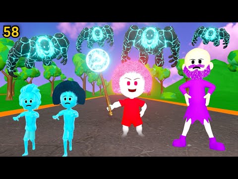 TINU KI SHAITANI (PART 58) | Desi Comedy Video | Ice Monster Comedy | pagal beta | Cartoon