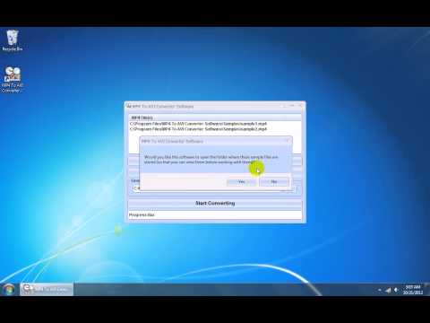 MP4 To AVI Converter Software