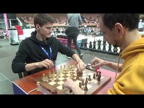 Antoni Kozak  - GM Robert Hovhannisyan | European Blitz Championships