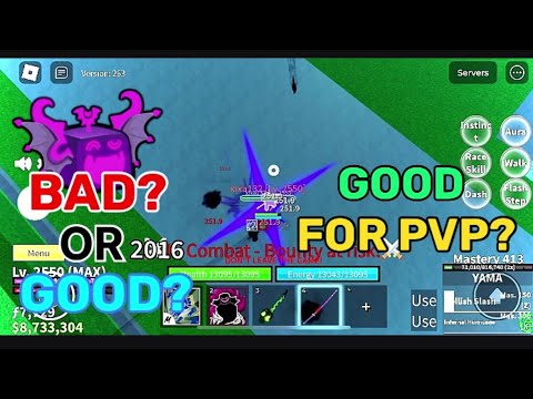 Is shadow fruit good for PvP | blox fruit