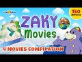 Zaky & Friends Movies Compilation | 150 Minutes | 4 Islamic Kids Movies