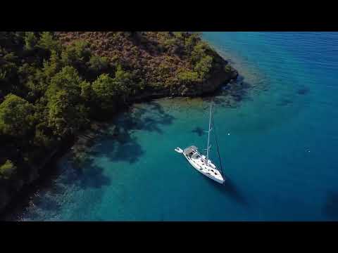Aerial Footage Of Beach Shore