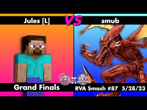 RVA Smash #87: smub (Ridley) vs Jules [L] (Steve) | GRAND FINALS | 37 Entrants | SSBU