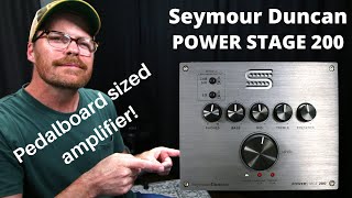 Video thumbnail for Seymour Duncan POWERSTAGE 200 Pedalboard Amplifier by Shawn Tubbs