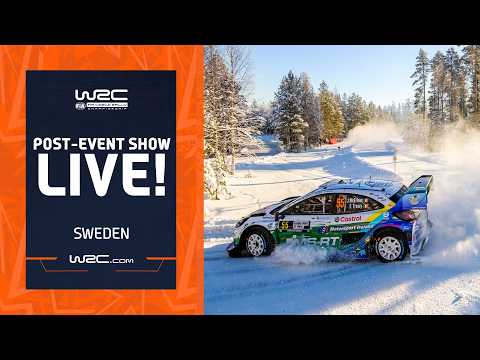 🔴 Post-Event Show LIVE | WRC Rally Sweden 2026