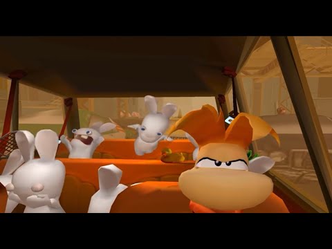 Rayman Raving Rabbids 2 but its out of context