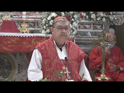 Carinaro, festa di Sant'Eufemia 2021: messa celebrata dal cardinale Sepe (16.09.21)