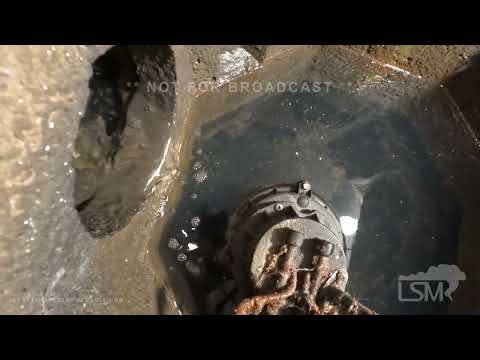 01-04-2023 Lexington, KY - Sump Pumps running hard after heavy Rain 4K Stock