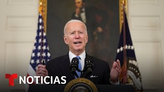 Biden acepta limitar quiénes recibirían el cheque de $1,400 | Noticias Telemundo