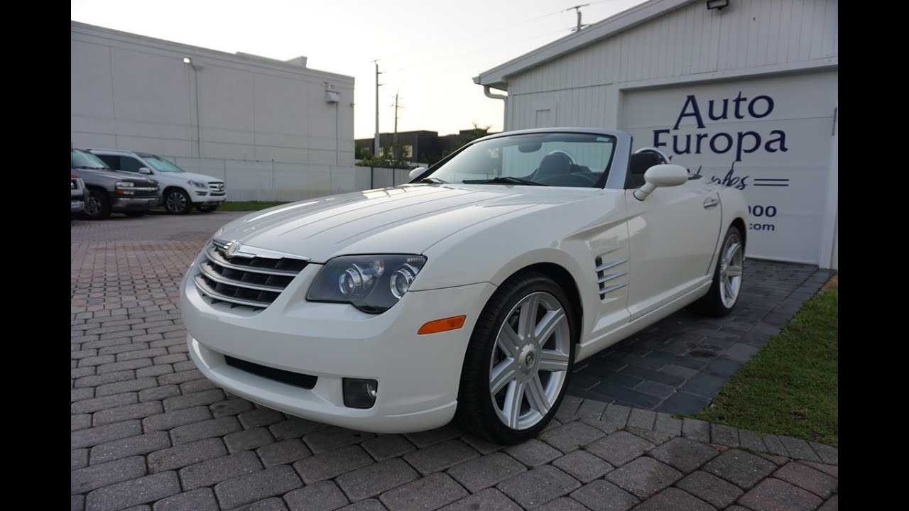 The Chrysler Crossfire is a Weird But Good Car That Most ...