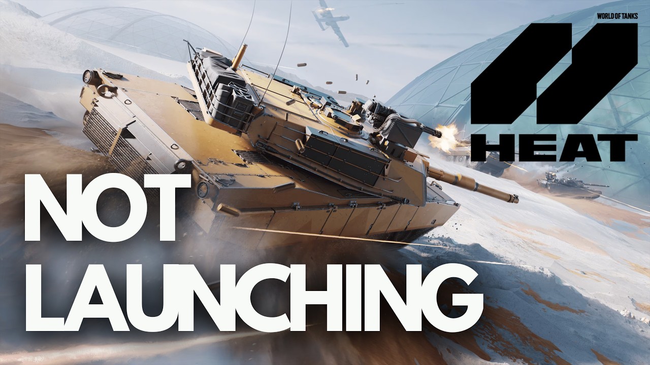 World of Tanks HEAT Not Launching/Crashing/Not Loading/Freezing/Black Screen Steam PC FIX🎮🔥