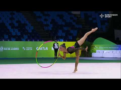 Nina DRAGOVIC (MNE) - 17.500 -*Qualification*Hoop(Arco/Aro) -World Championship Rio 2025