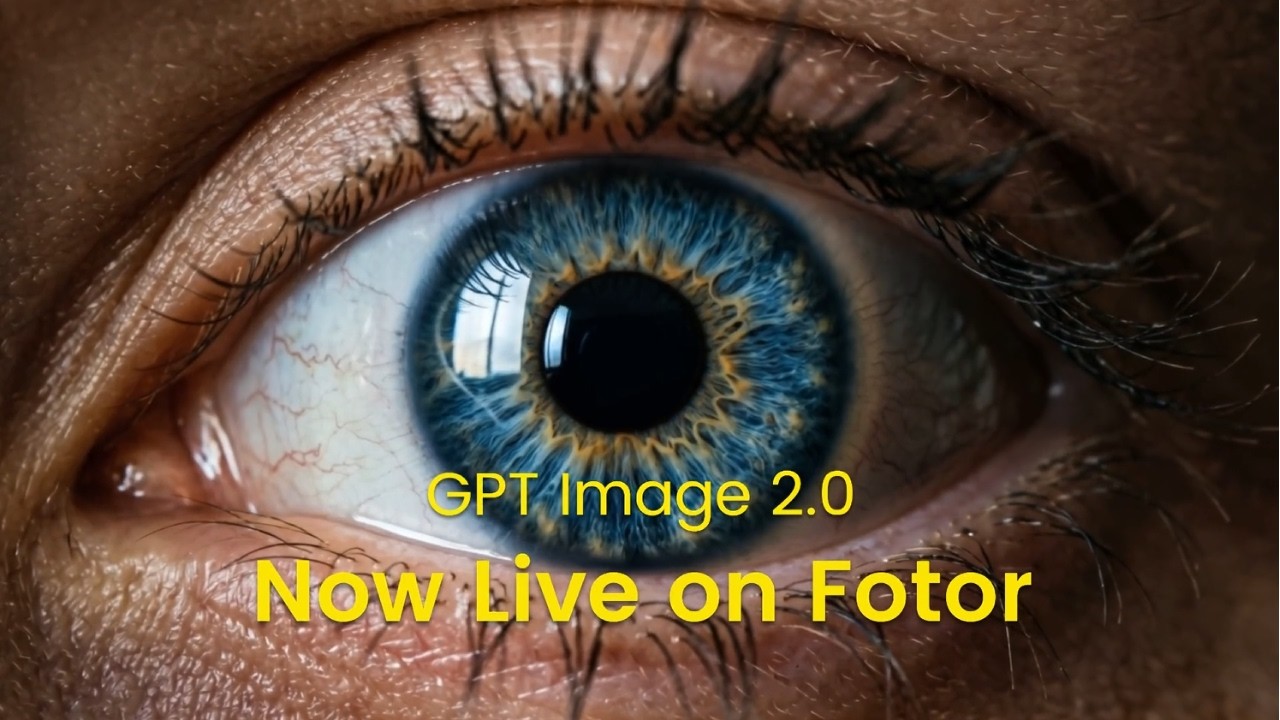 GPT Image 2 is NOW LIVE on Fotor.🚀