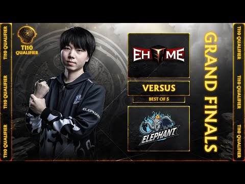 Elephant vs Ehome Game 3 (BO5) The International 10 China Qualifiers Grand Finals
