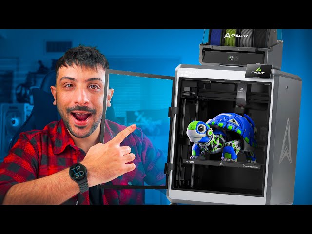 Vídeo relacionado con Creality K2 Plus, accesorio oficial de impresora 3D, módulo de nivelación de cama para Creality K2 K2 Pro, K2 Pro, K2 Plus, juego de engranajes de sensor de estrés de nivelación automática