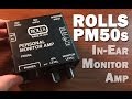 Rolls PM50s Review: Cheap in Ear Monitor System ...