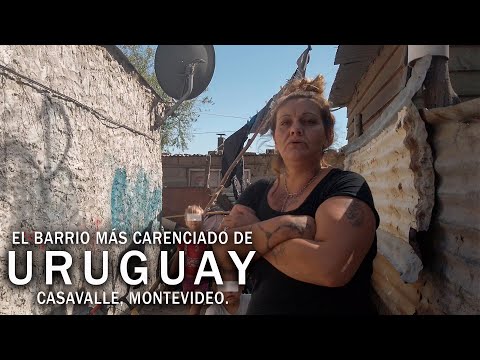 Así es la DURA vida en el BARRIO "MÁS POBRE" de URUGUAY.