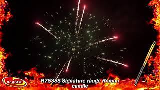 Římská svíce Signature range