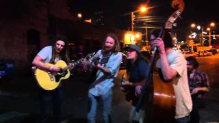 Bluegrass band on 6th street