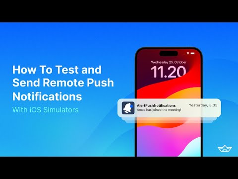 SwiftUI: Test Push Notifications With iOS Simulators