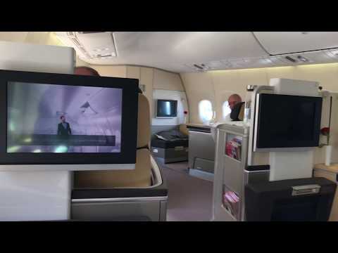 LH720 FRA-PEK LUFTHANSA 747-8 FIRST CLASS