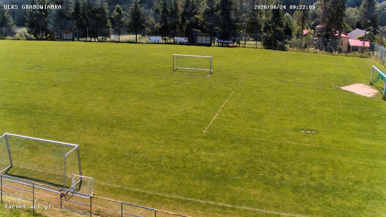 Live webcam view of ULKS Grabowianka Football Stadium
