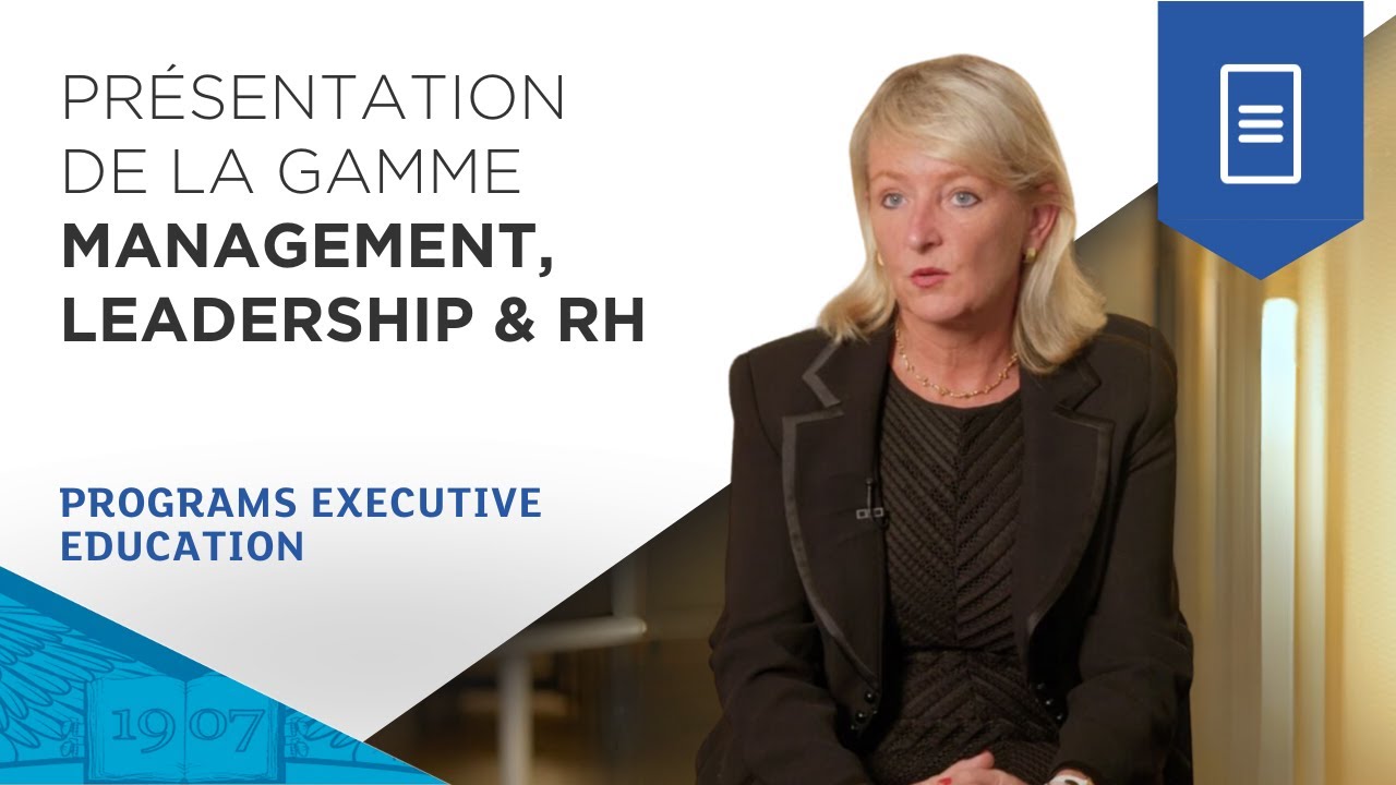 Découvrez la gamme "Management leadership et RH"