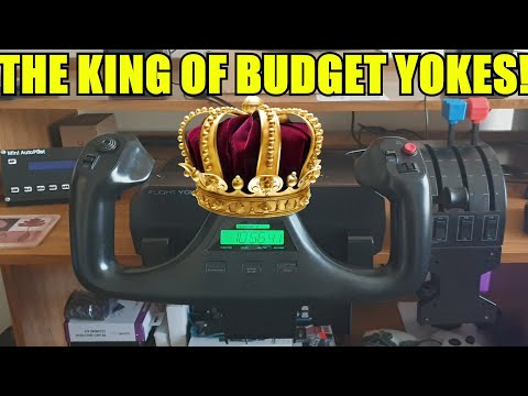 FS2020: The Logitech Flight Yoke System - The 👑KING👑 of Budget Yokes!
