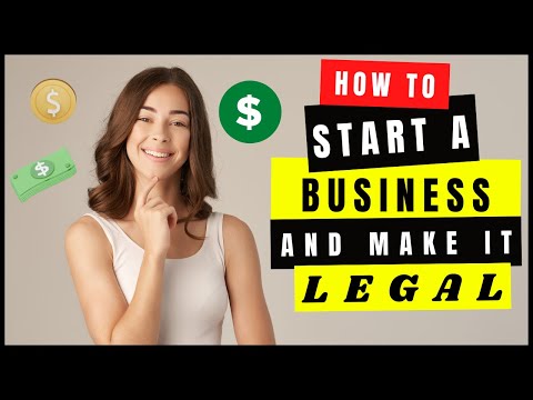 , title : 'How to Legally Start a Business 2023 (Step By Step) LLC, EIN & Licenses for Startup & Small Business'