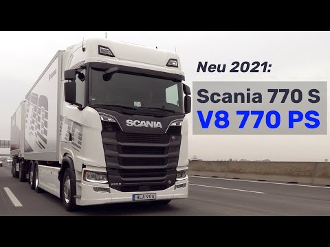 Scania 770 S mit V8-Motor und 770 PS (2021)