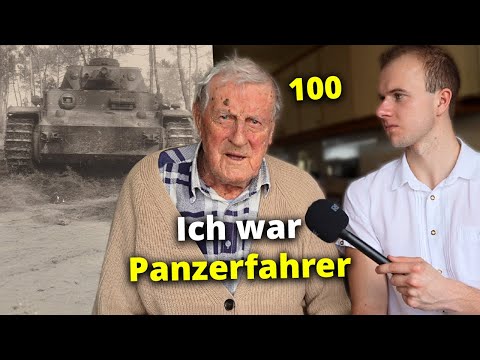 100-jähriger Panzerfahrer erzählt vom 2. Weltkrieg