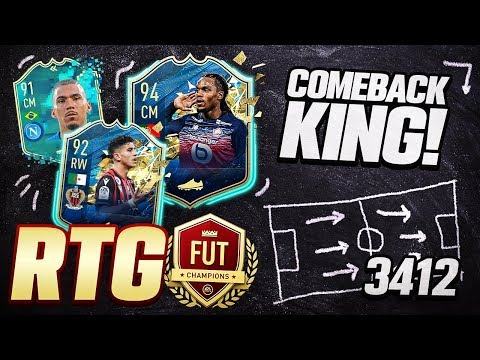 THIS 3 AT THE BACK TACTIC TURNED ME INTO A COMEBACK KING - FIFA 20 FUT CHAMPIONS