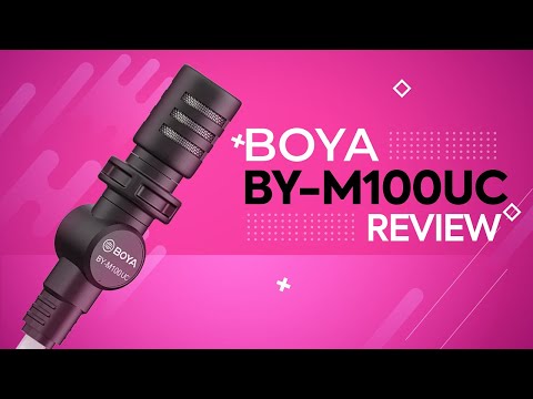 Обзор микрофона Boya BY-M100UC