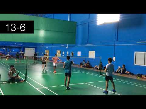 2nd Men double Badminton on SAT26/12/20 Location:Thong Badminton court ,Bangkok THA ,