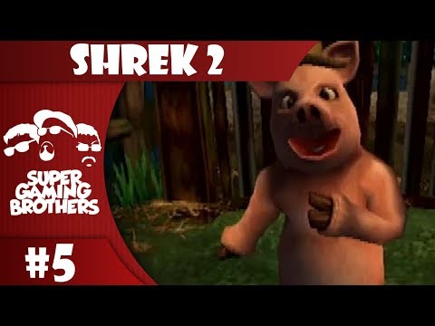 SGB Play: Shrek 2 - Part 5 | Jack and Jill Didn't Go to the Hill. Hi Pigs.
