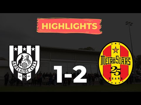 2020 - NPL SA - RD14  - Adelaide City vs. MetroStars