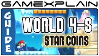 New Super Mario Bros. U - Frosted Glacier-Fliprus Lake Star Coins Guide