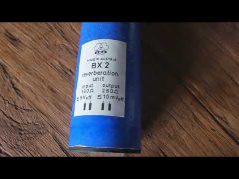 AKG BX2 Vintage Spring Reverb Tank – Made in Austria (1970s) image 5