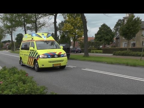 A1, Silverline Ambulance 02 117 Dokkum naar onbekende melding