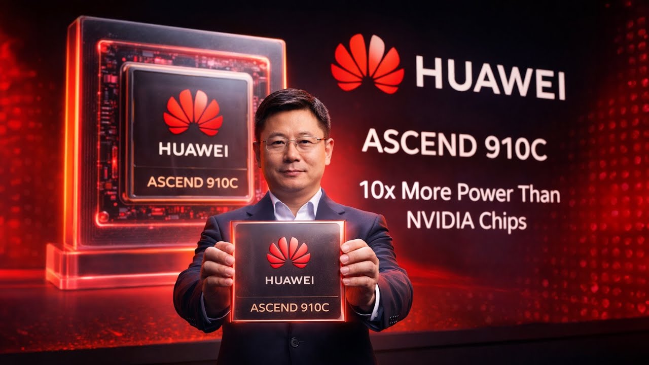 Huawei Just Ended Nvidia's Dominance With Its New AI Chip “ASCEND 910C