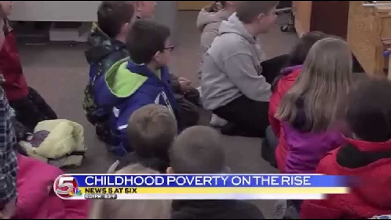 News 5 at 6 - Childhood Poverty On The Rise / July 23, 2014