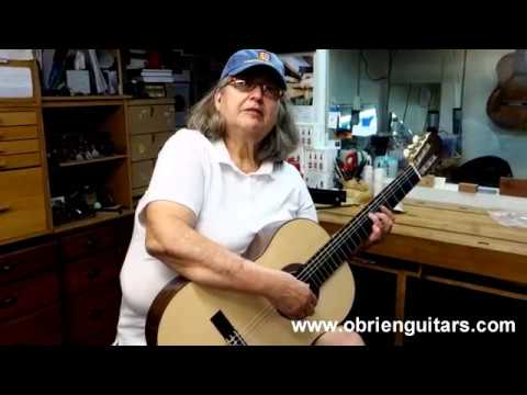 O'Brien Guitars - Guitar built in 6 days by Laura Ancira