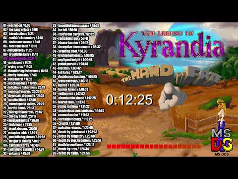 The Legend of Kyrandia, Book Two: The Hand of Fate OST | 1993 | MS-DOS - all soundtrack in one video