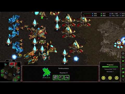 Jaedong (Z) vs GooJIla (P) on Aztec 1.1 - StarCraft BroodWar REMASTERED