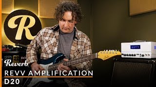 Video thumbnail for Revv D20 All-Tube Amp Head with Virtual Cabinets Demo | Reverb Tone Report by Reverb